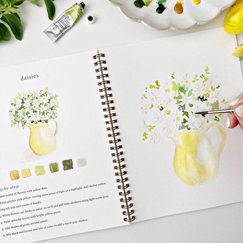 Watercolor Workbook - Flowers