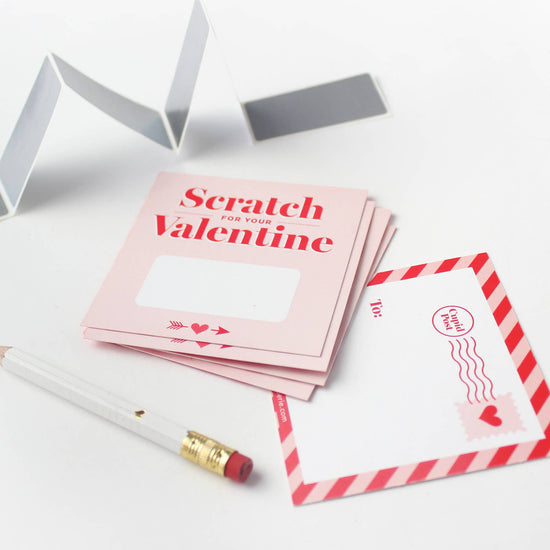 Load image into Gallery viewer, Scratch-off Valentines - Pink

