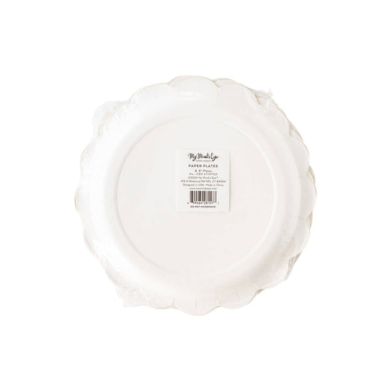 Pumpkin Pie Dessert Plates - 8 ct.