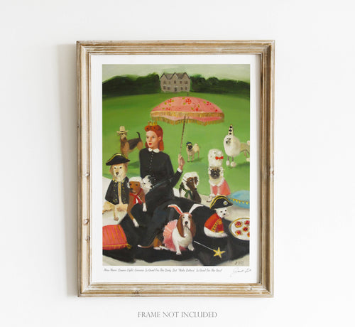 Miss Moon Lesson Eight - 8.5" X 11" Art Print