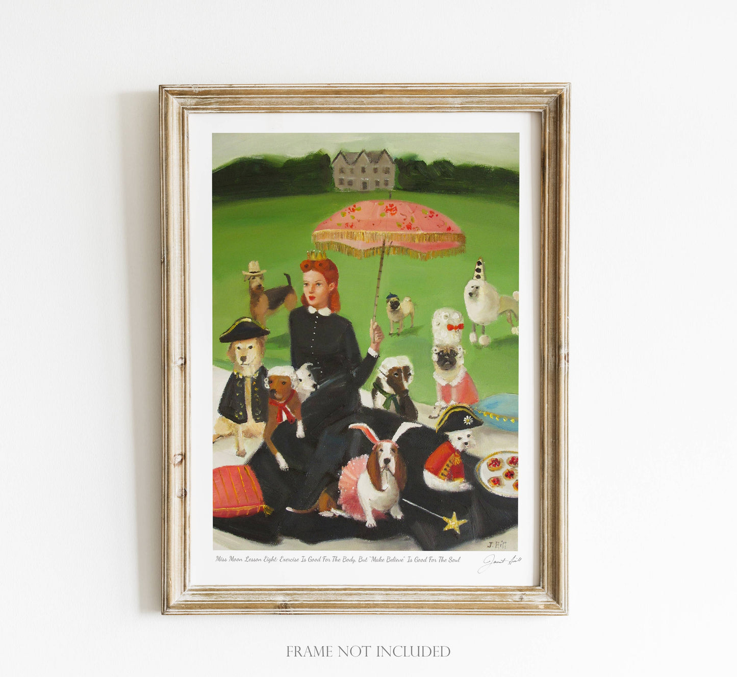 Miss Moon Lesson Eight - 8.5" X 11" Art Print