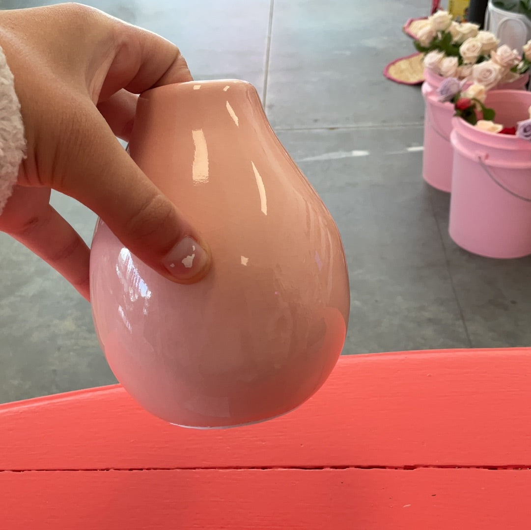 Pink bud vase