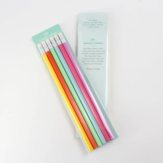 Rainbow Full Length Pencil Set