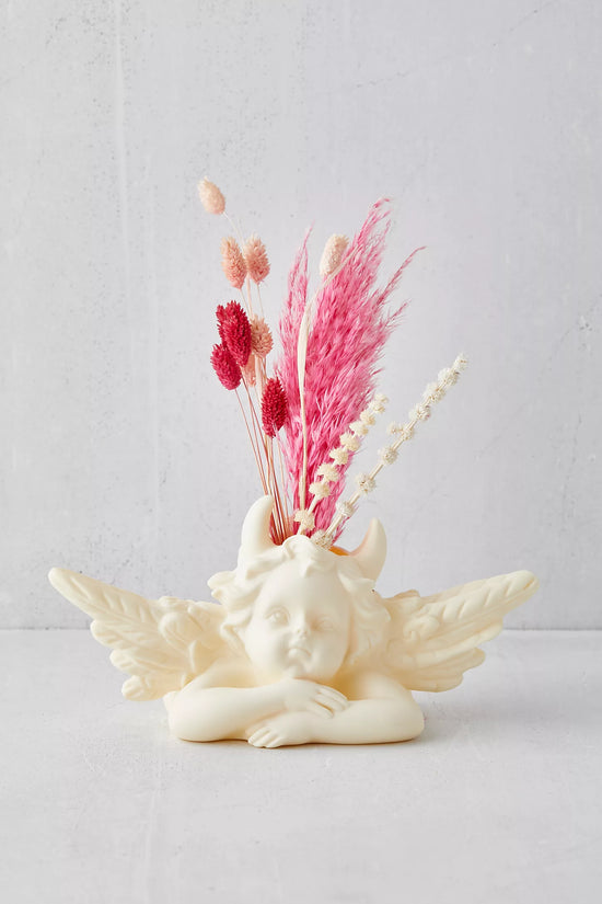 Boys Lie Cherub Vase