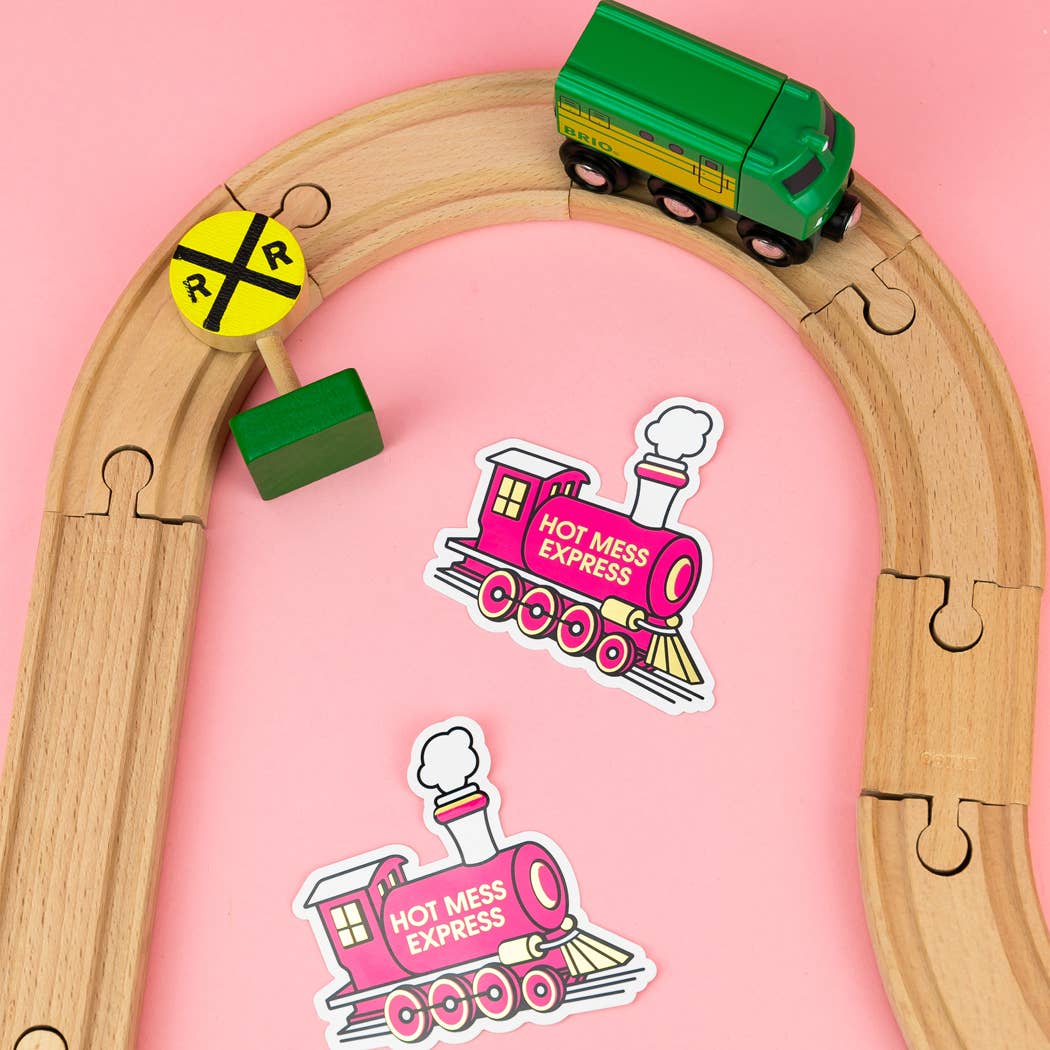 Hot Mess Express Vinyl Sticker