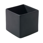 Urban Square Planter Vase - Small Black