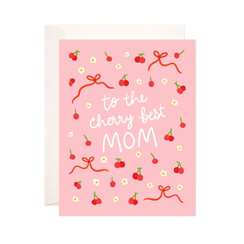 Cherry Best Mom Card