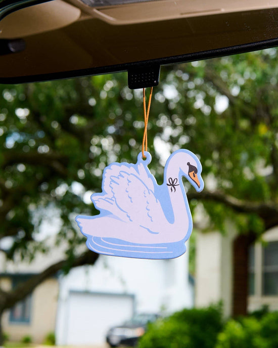 Swan Car Air Freshener - Blueberry Scent