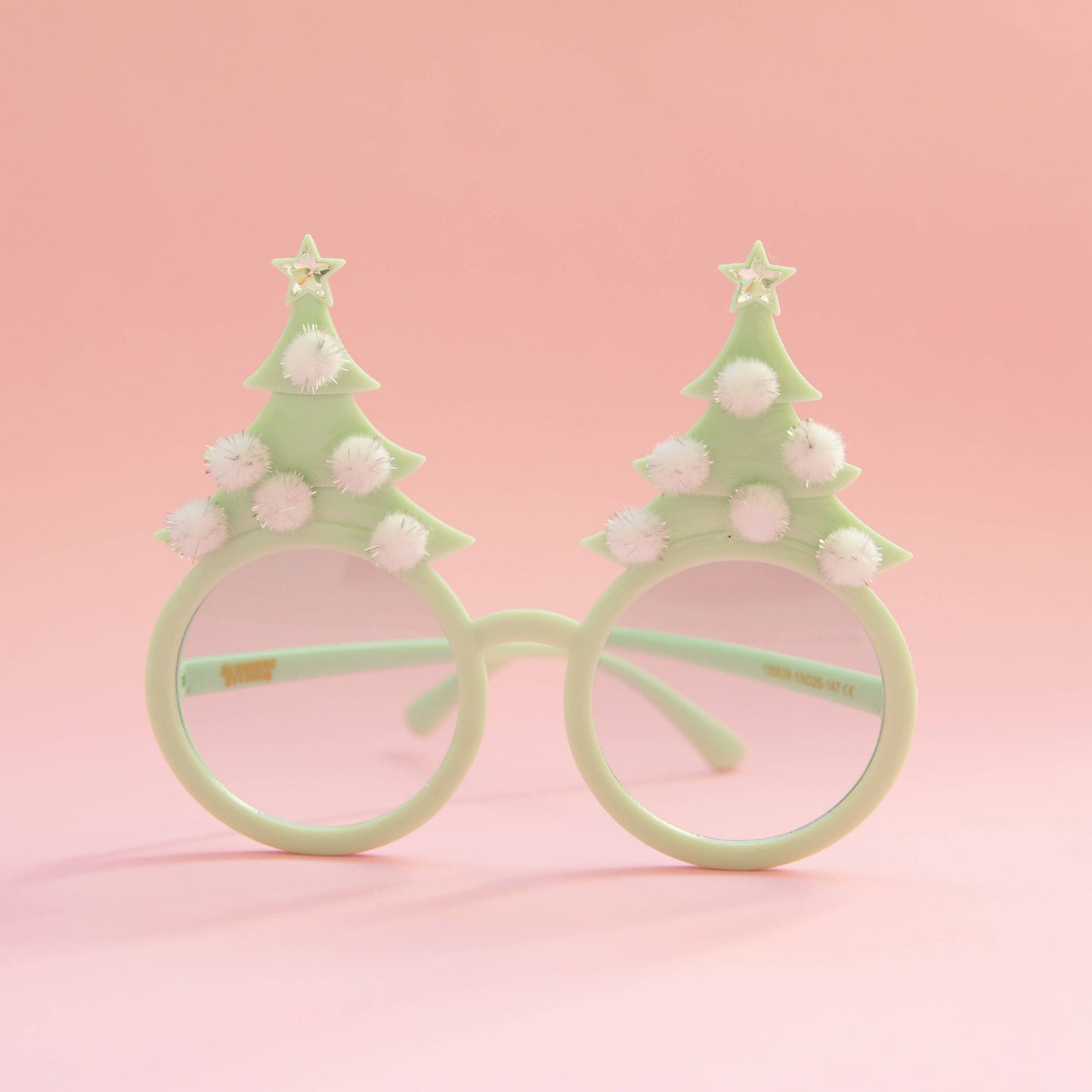 Christmas Tree Holiday Glasses - Pastel Mint