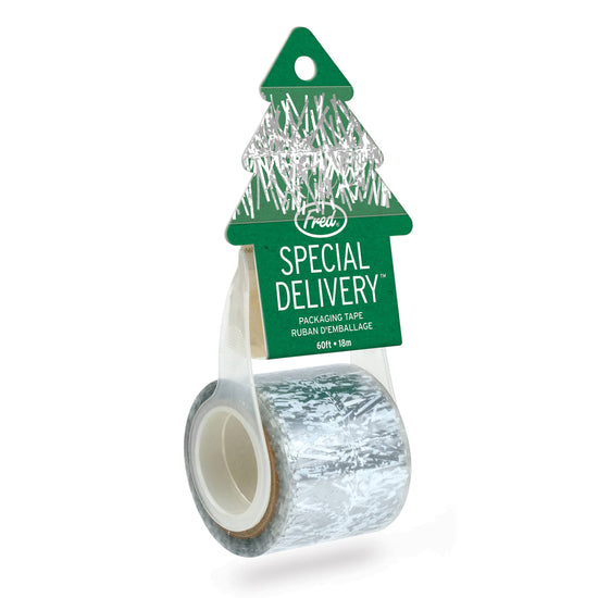 Special Delivery - TINSEL - Holiday Printed Packing Tape