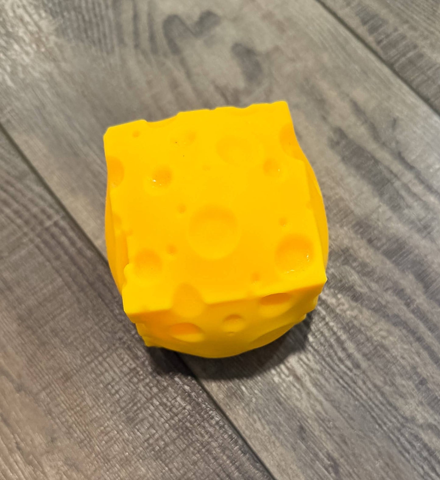 Block of Cheddar Squishy Cheese Toy