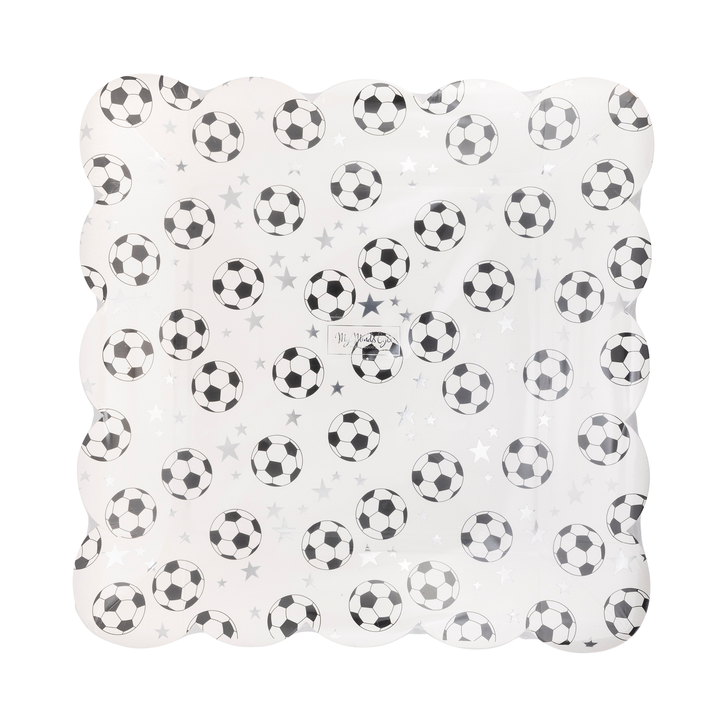 Scattered Soccer Plates