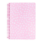 Mini Spiral Notebook - Pink Dots