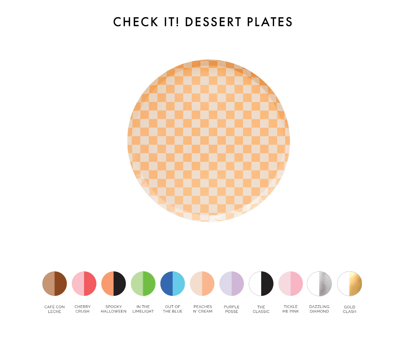 Cherry Crush Check It! Dessert Plates - 8 ct.