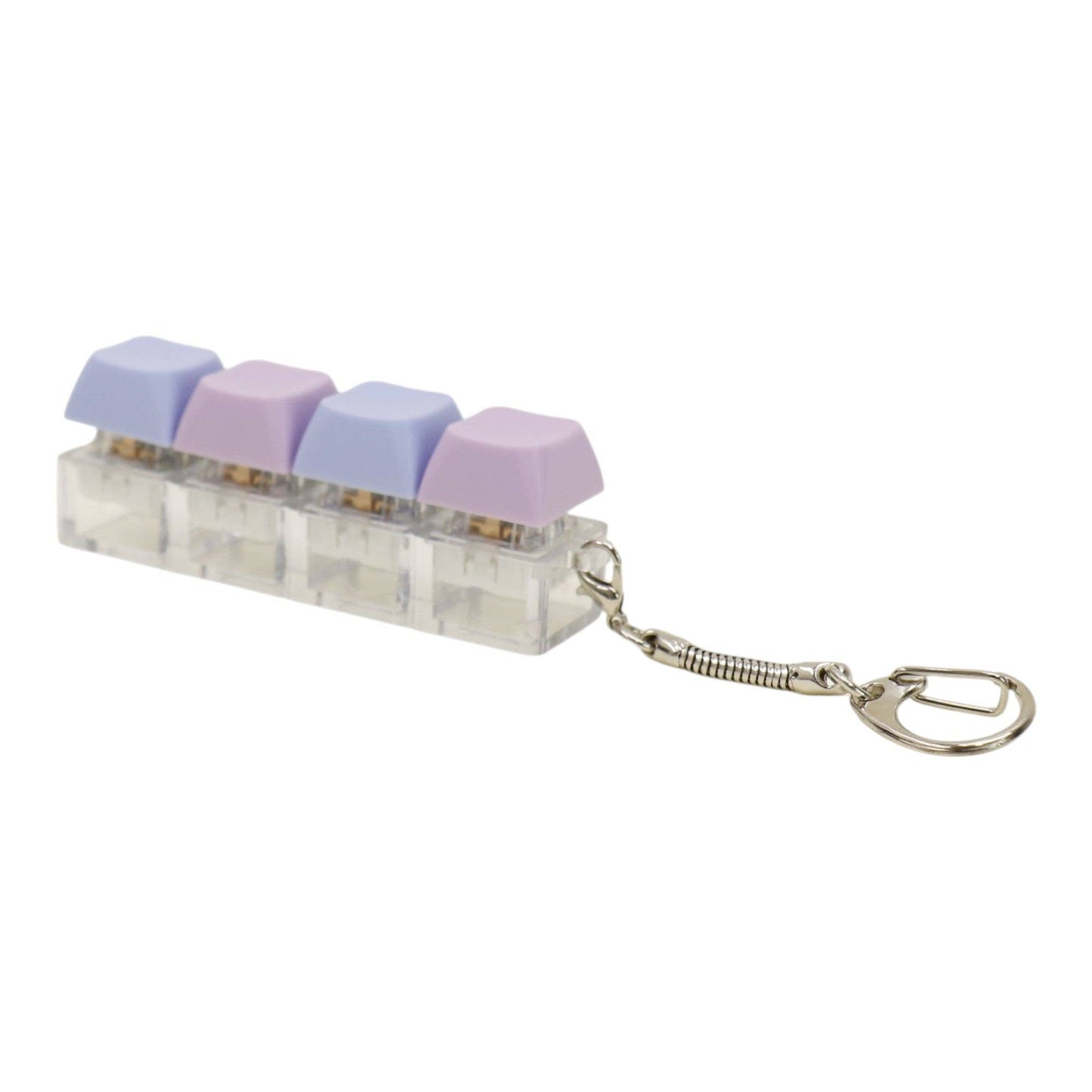 Pastel Keycap Fidget Keychain - Assorted Colors