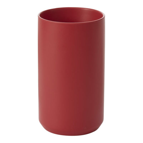 Red Kendall Cylinder Vase