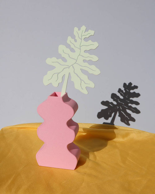 Wiggle Vase - Yellow