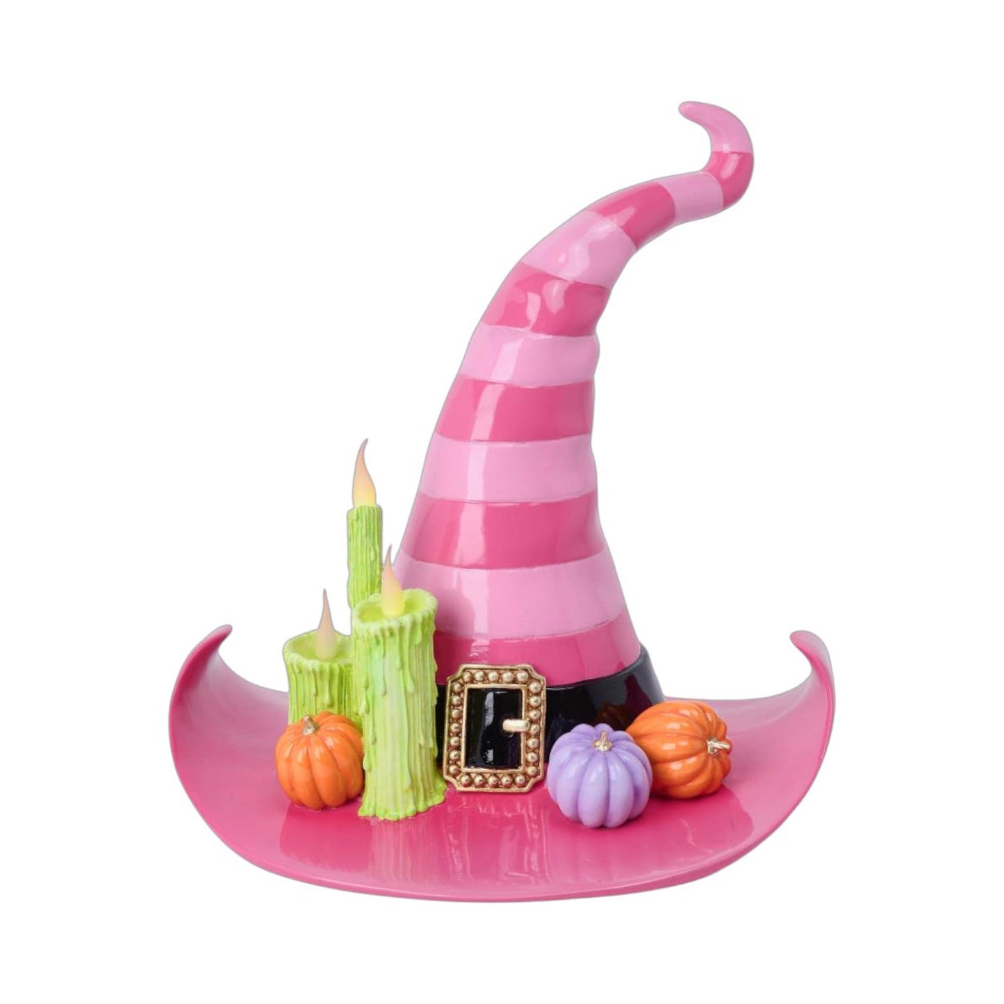 Pink LED Witch Hat