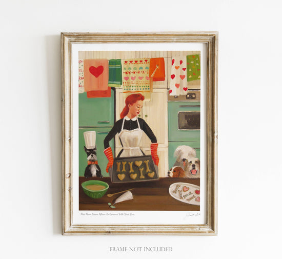 Miss Moon Lesson Fifteen - 8.5" X 11" Art Print