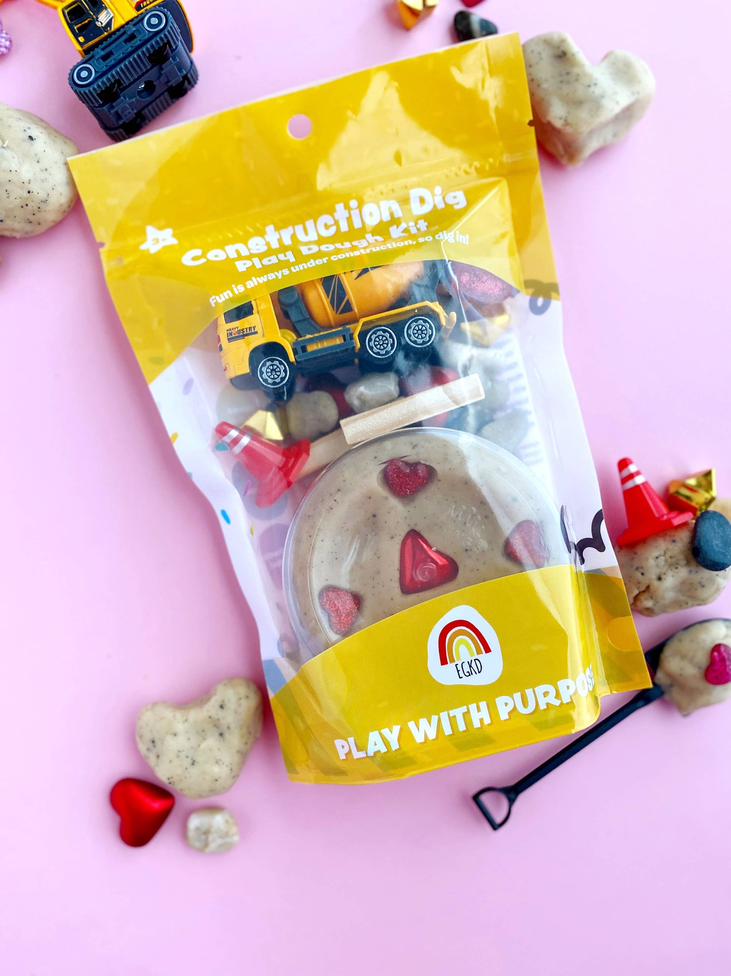 "I Dig You" Construction KidDough Play Kit