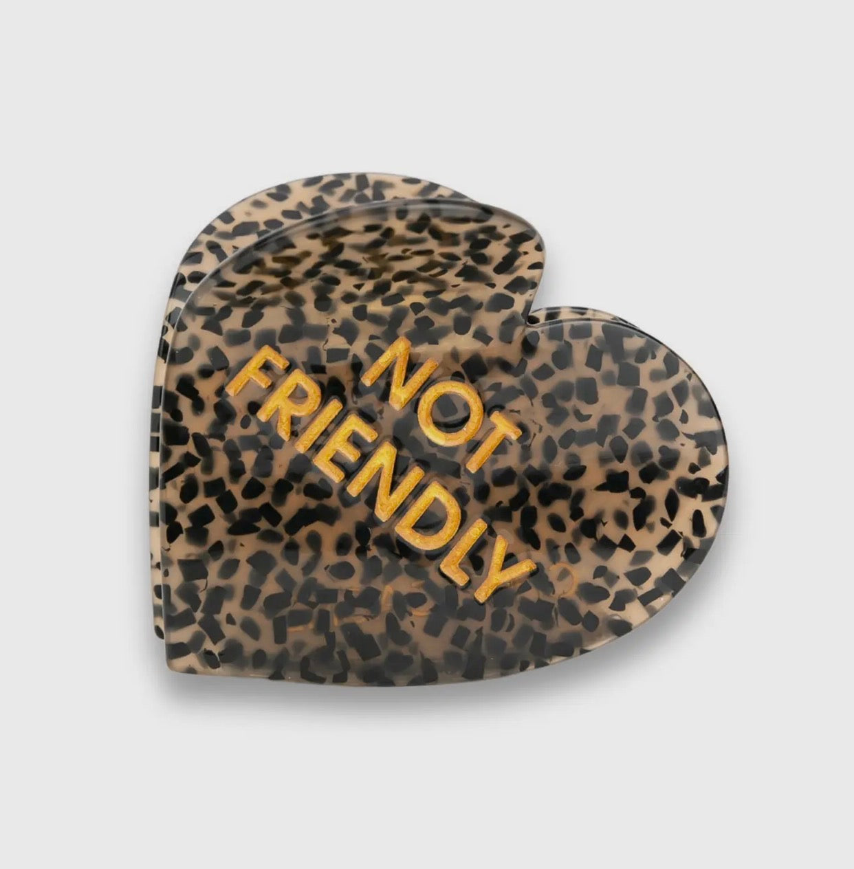 Not Friendly hairclip