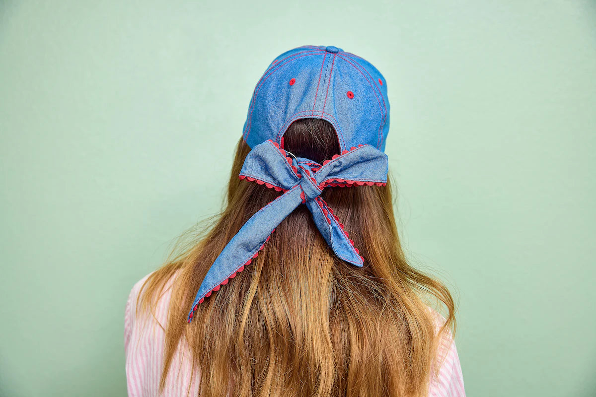 Big Bow Energy Denim Hat