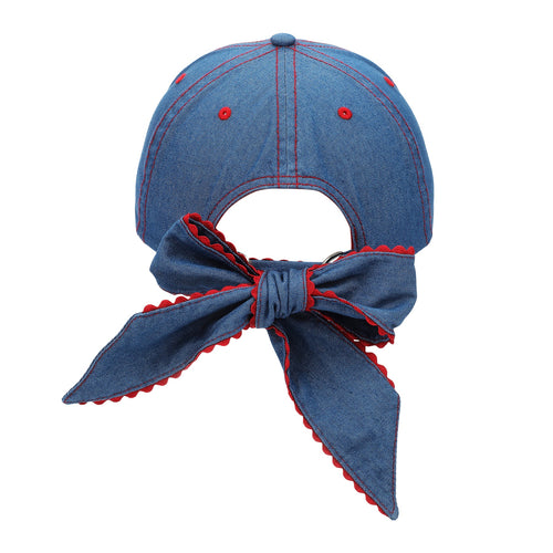 Big Bow Energy Denim Hat