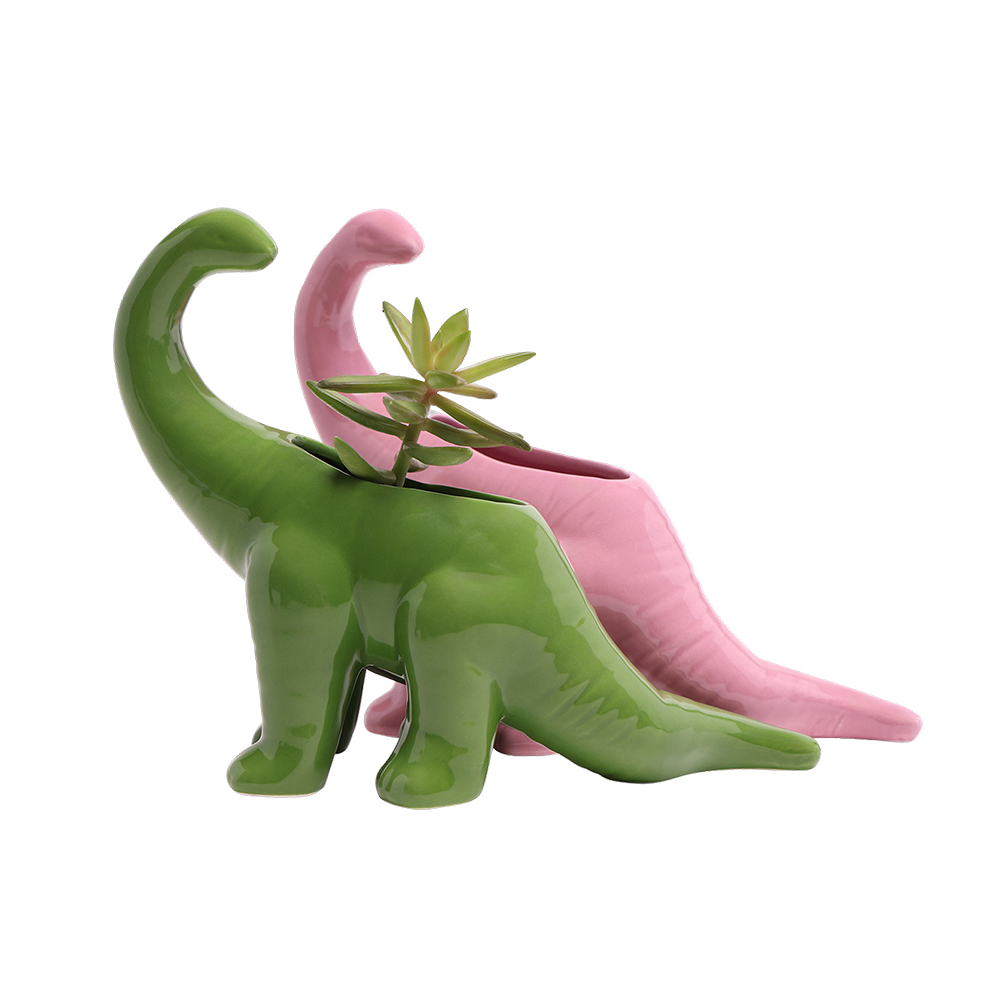 Brontosaurus Planter Vase