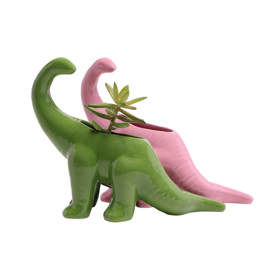 Brontosaurus Planter Vase