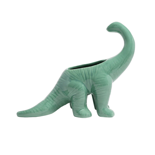 Brontosaurus Planter Vase