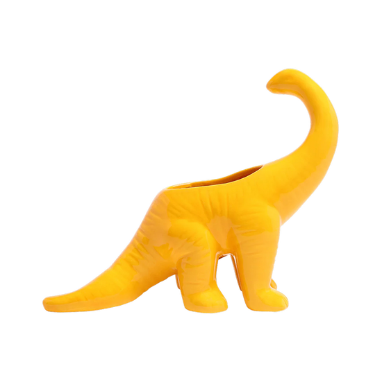Brontosaurus Planter Vase