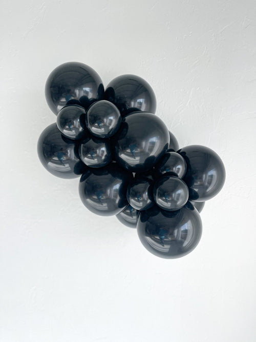 Black - Standard Helium Balloons