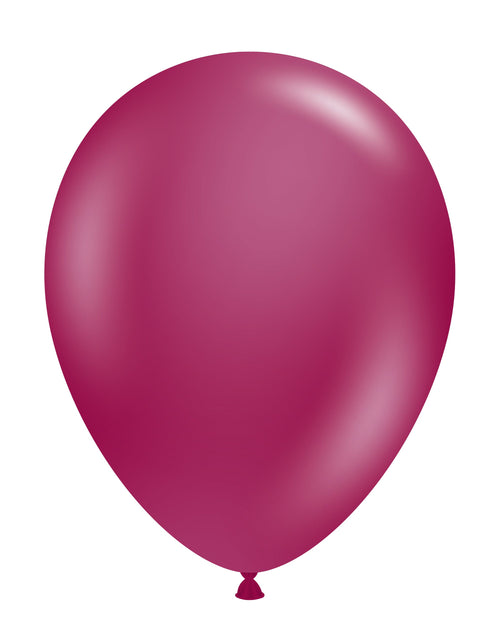 Crystal Burgundy - Standard Helium Balloons