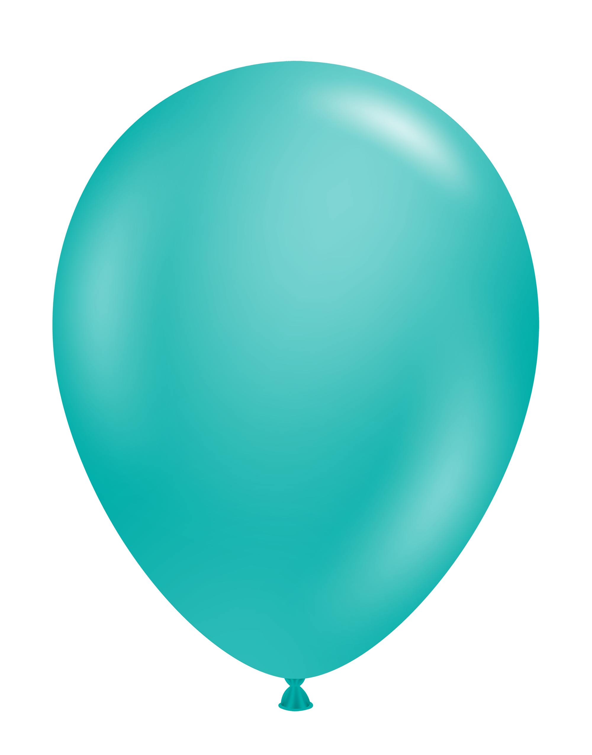 Teal - Standard Helium Balloons 11-inch