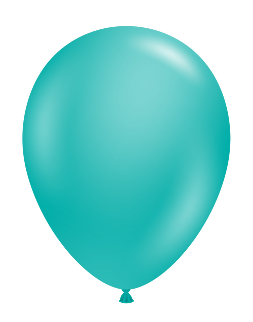 Teal - Standard Helium Balloons