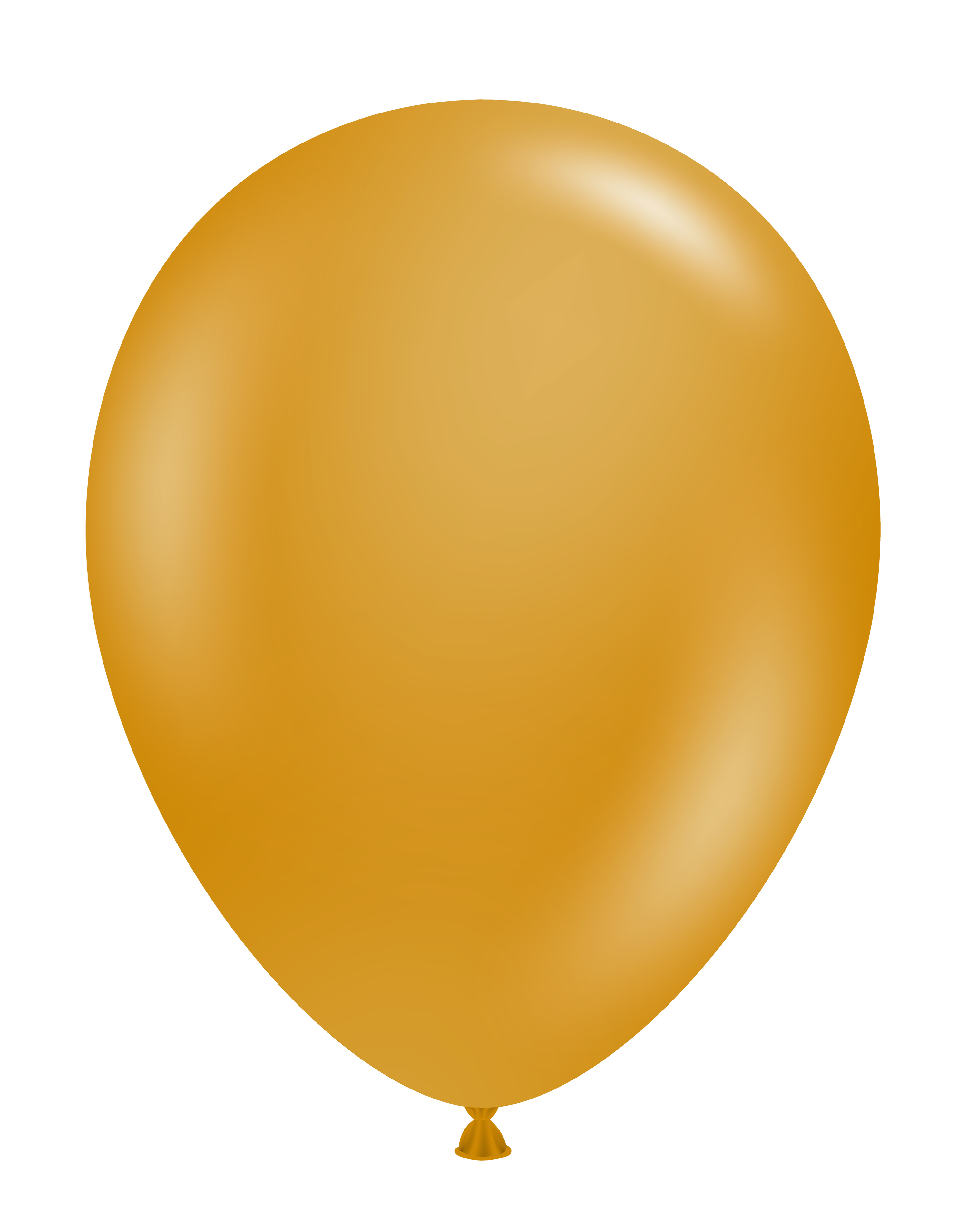 Metallic Gold - Standard Helium Balloons 11-inch