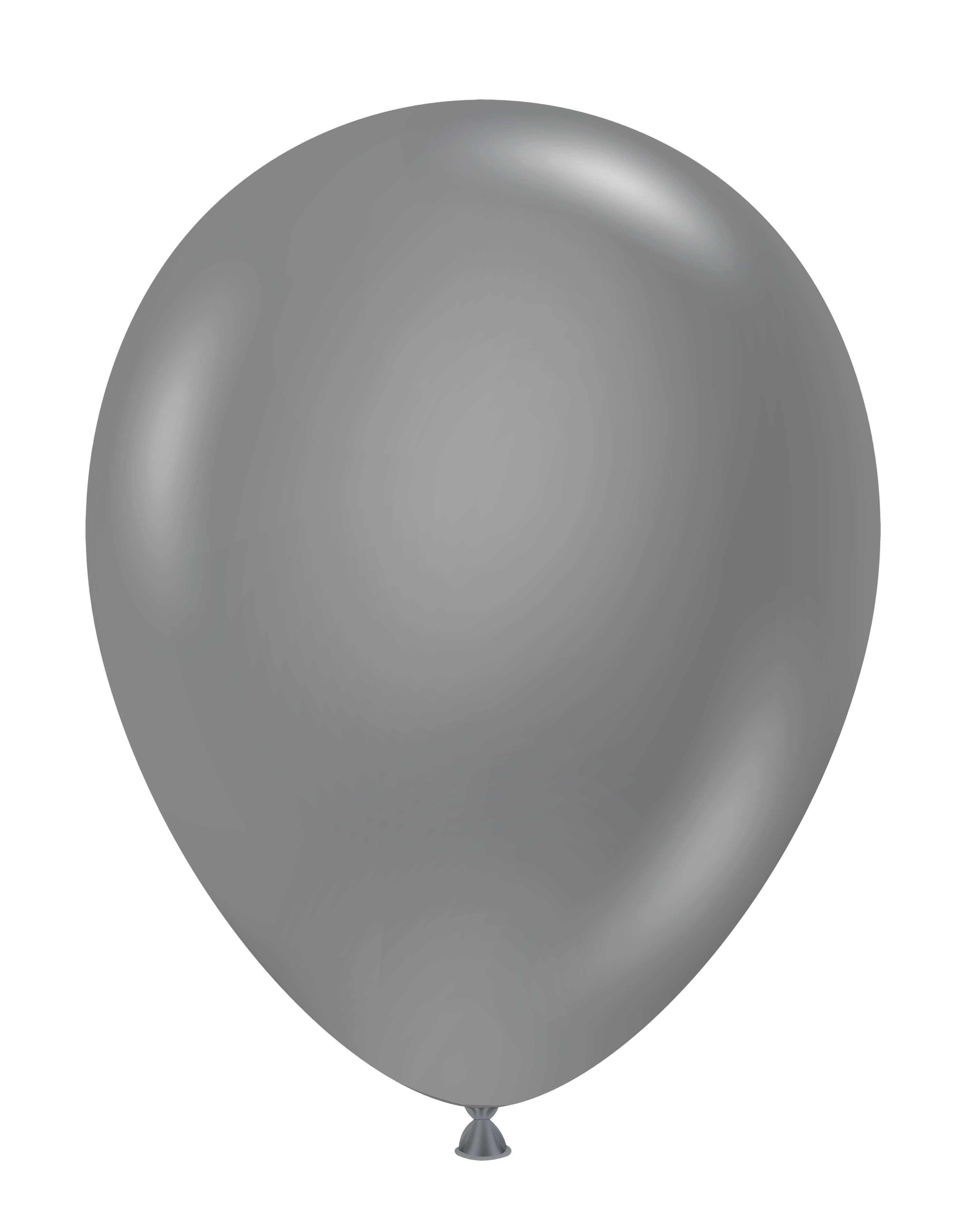 Metallic Silver - Standard Helium Balloons 11-inch