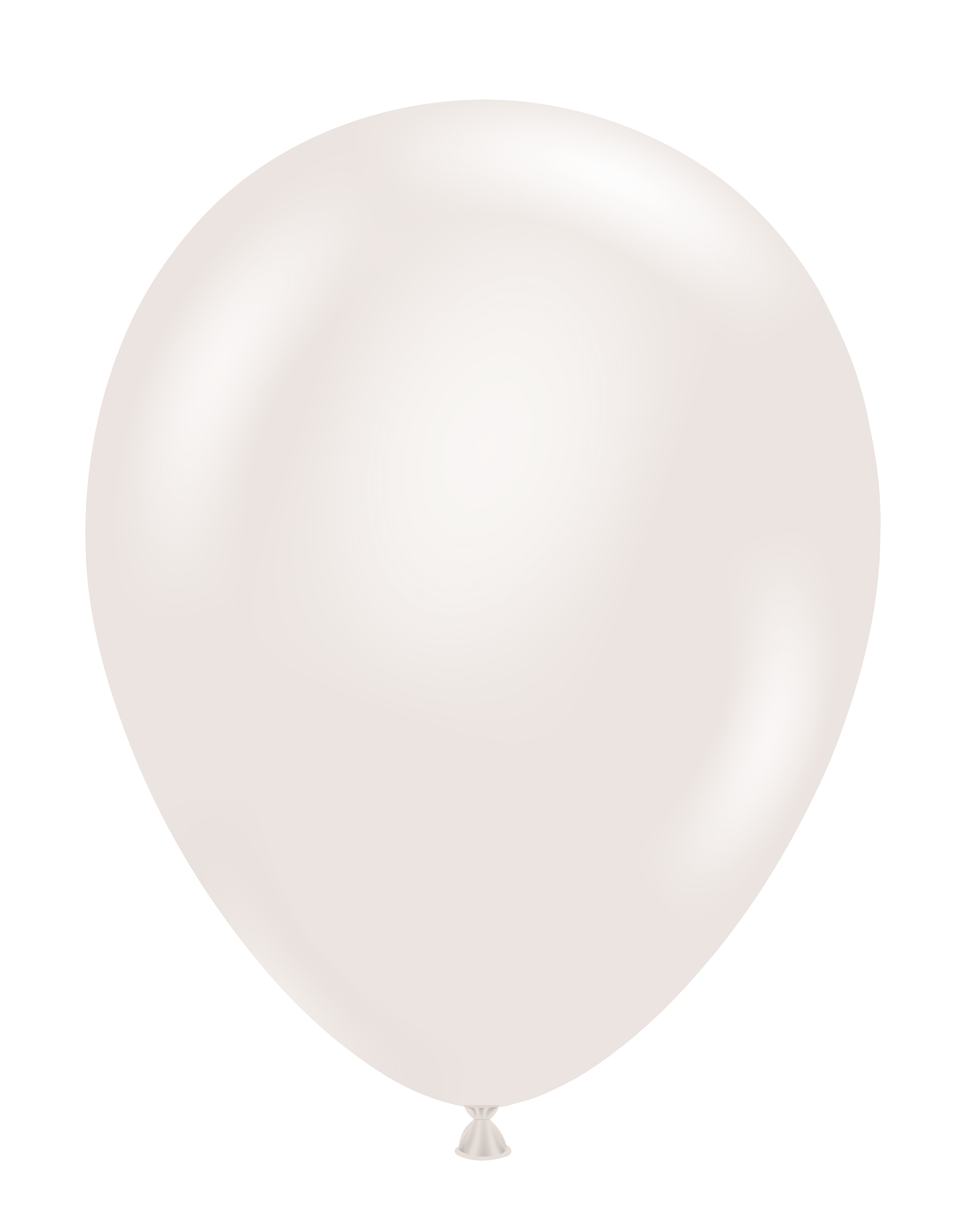 Sugar Pearl White - Standard Helium Balloons 11-inch