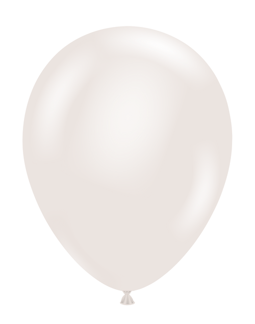Sugar Pearl White - Standard Helium Balloons
