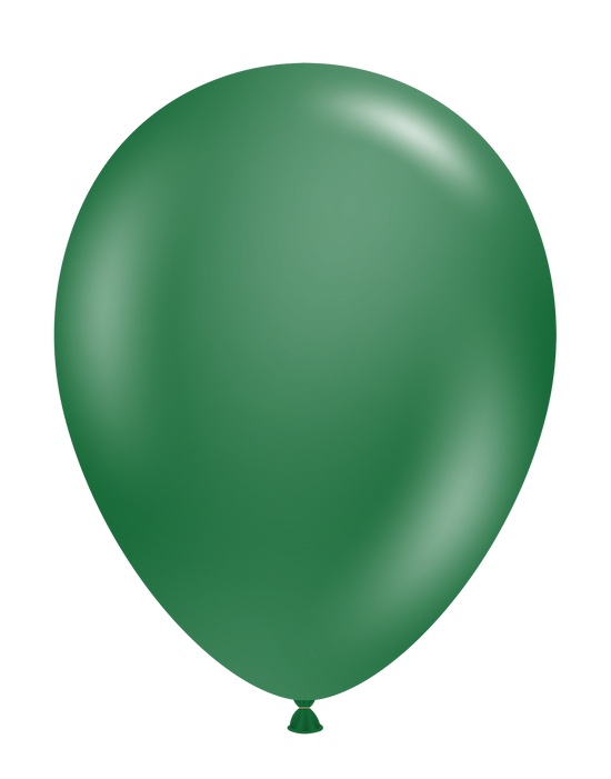 Metallic Forest Green - Standard Helium Balloons