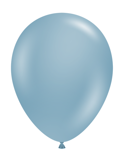 Blue Slate - Standard Helium Balloons