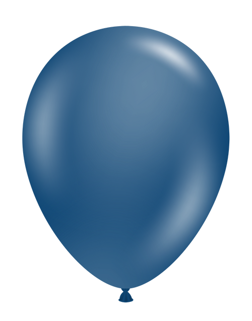 Navy Blue - Standard Helium Balloons
