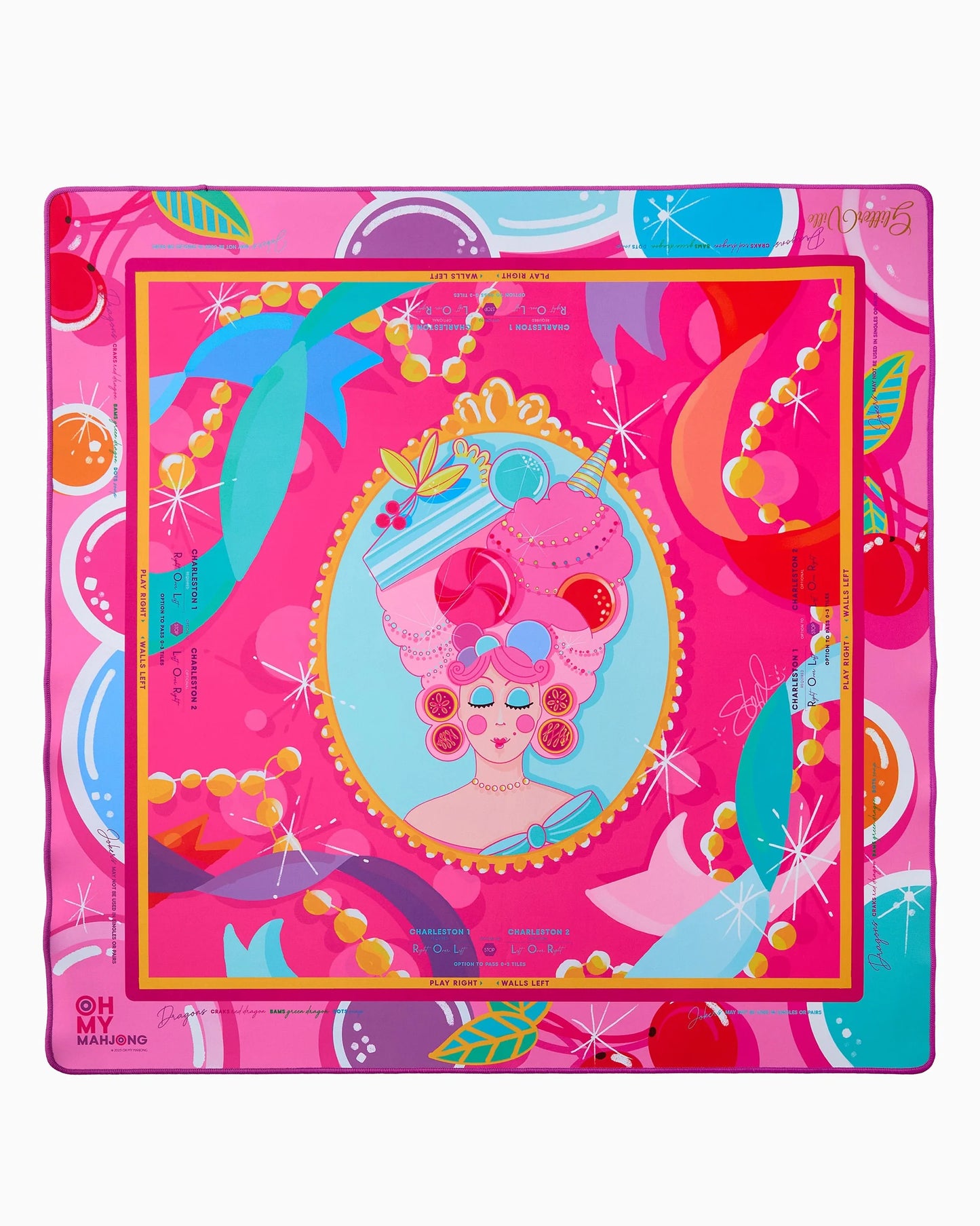 Glitterville Sweet Marie Mahjong Mat