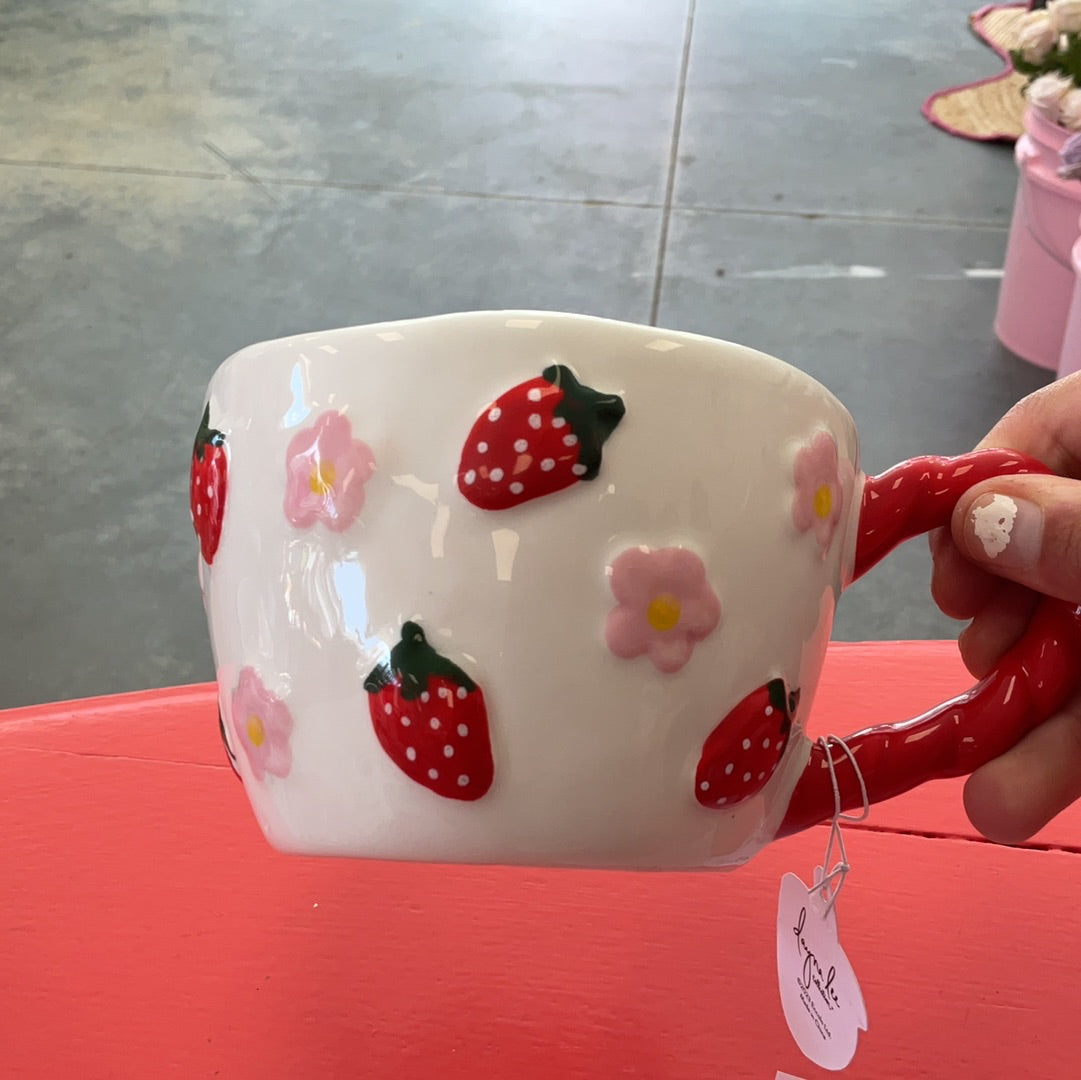 Strawberry mug