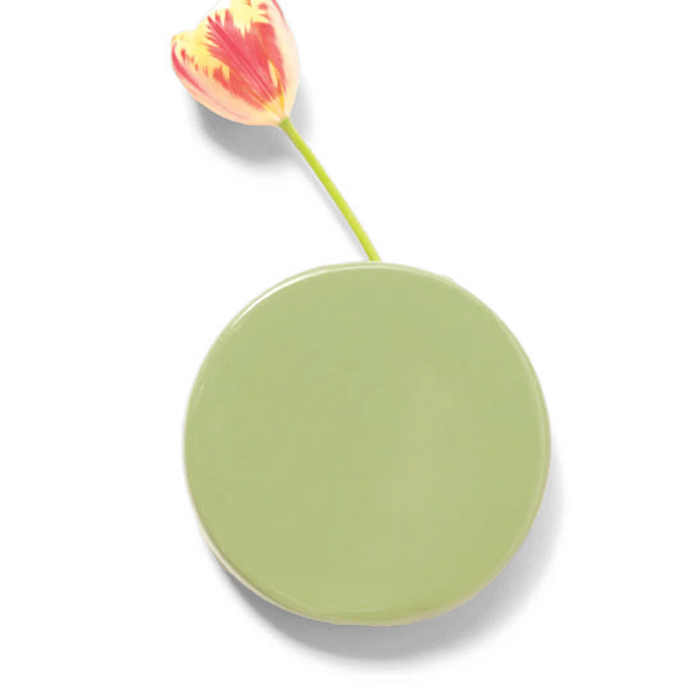 Wall Dot Ceramic Flower Vase