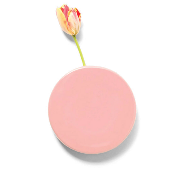 Wall Dot Ceramic Flower Vase