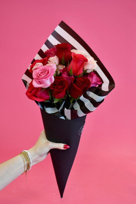 VDAY ROSES - Wrapped