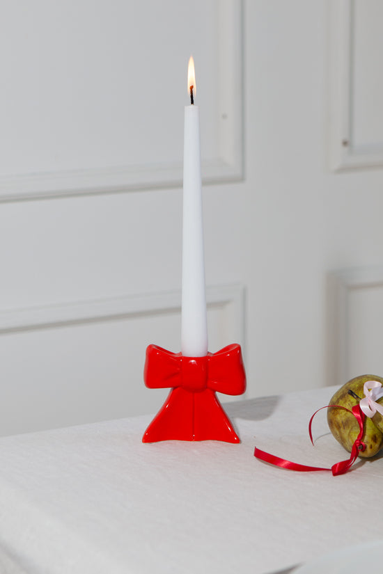 Bow Candle Stick Holder