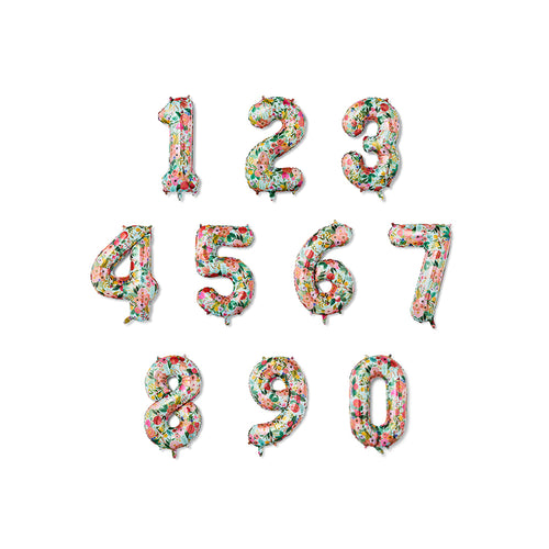 RiflePaperCo Number Balloons - Garden Party