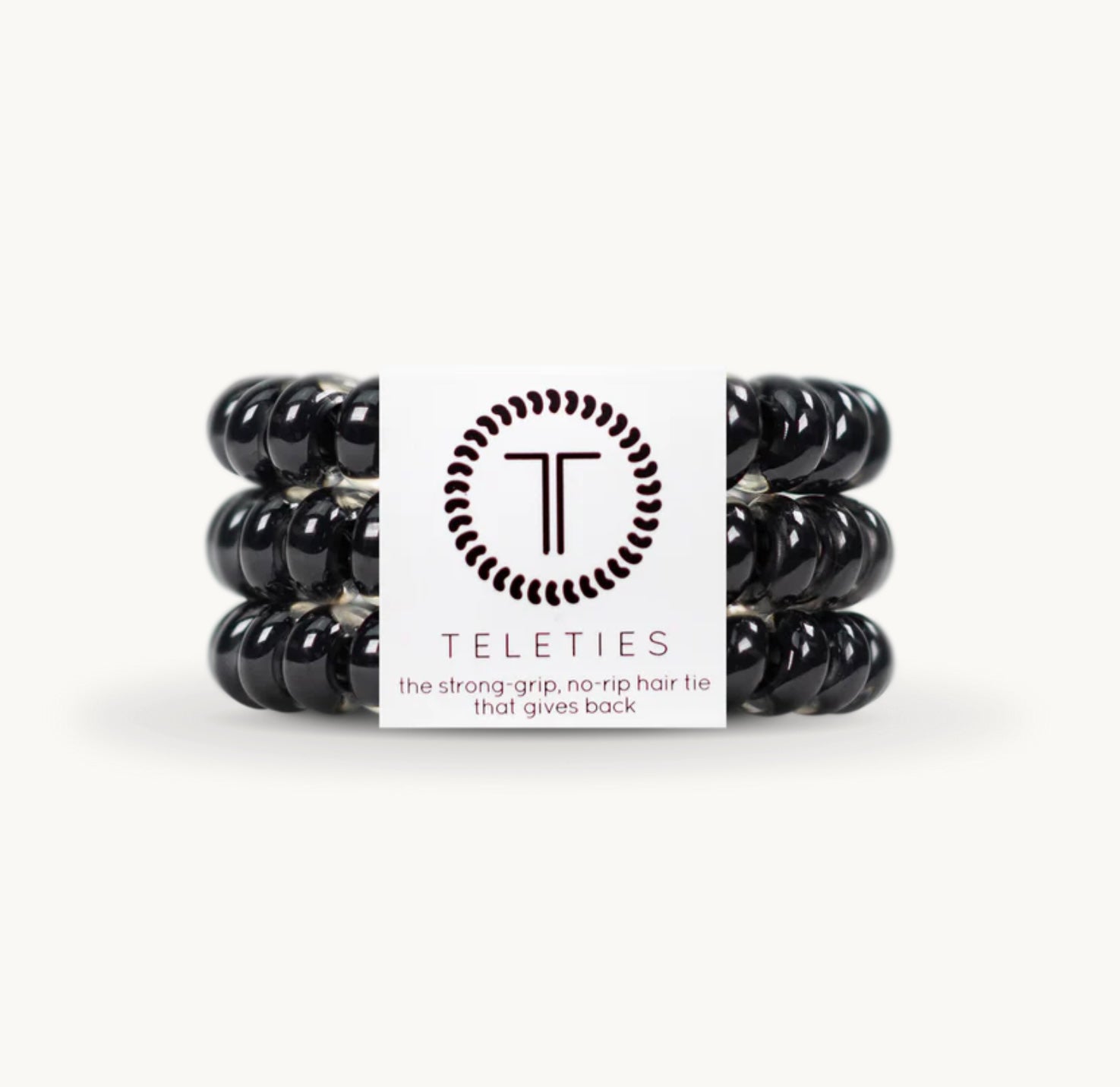 TELETIES - Jet Black -Large